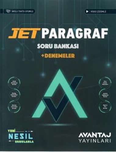 Avantaj Jet Paragraf Soru Bankası Denemeler