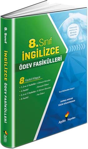 Aydın 8. Sınıf İngilizce Ödev Fasikülleri