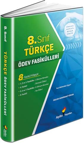 Aydın 8. Sınıf Türkçe Ödev Fasikülleri