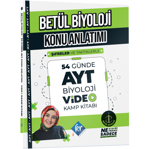 Kr Akademi Betül Biyoloji Konu Anlatımı 54 Günde AYT Biyoloji Video Ka