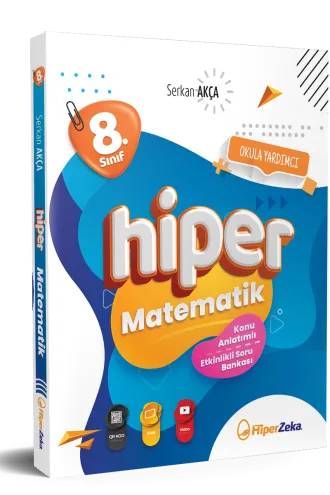 Hiper Zeka 8. Sınıf Hiper Matematik Konu Anlatımlı & Etkinlikli Soru B