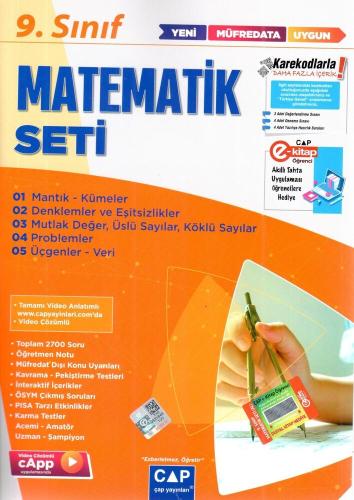 Çap 9. Sınıf Matematik Anadolu Seti