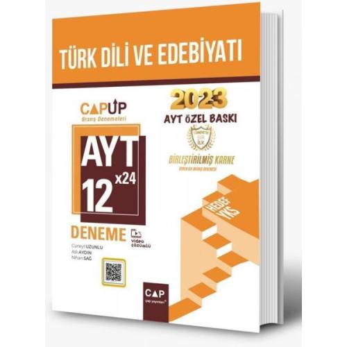 Çap AYT Türk Dili ve Edebiyatı 12 X 24 Up Deneme 2023 Özel Baskı