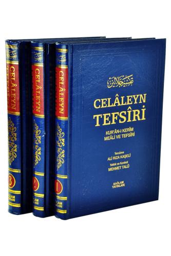 Celaleyn Tefsiri Kuranı Kerim Meali ve Tefsiri 3 Cilt