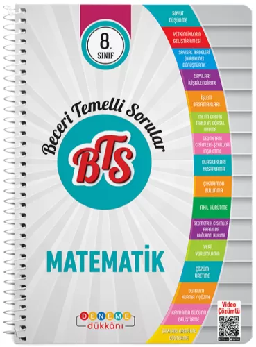 Deneme Dükkanı 8. Sınıf Matematik BTS Soru Bankası