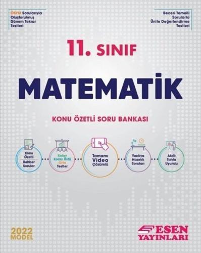 Esen 11. Sınıf Matematik Konu Özetli Soru Bankası