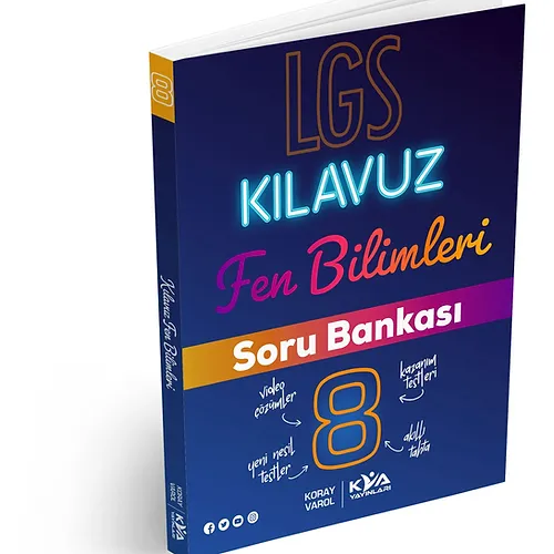 Koray Varol 8. Sınıf Kılavuz Fen Bilimleri Soru Bankası