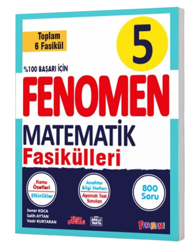 Fenomen 5. Sınıf Fenomen Matematik Fasikülleri Set