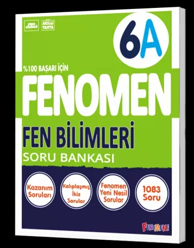 Fenomen 6. Sınıf Fen Bilimleri Soru Bankası A