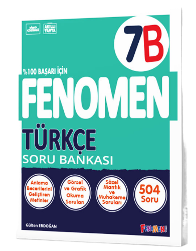 Fenomen 7. Sınıf Türkçe B Soru Bankası 2024