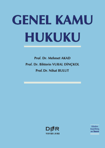 Genel Kamu Hukuku Ciltli 20. Baskı