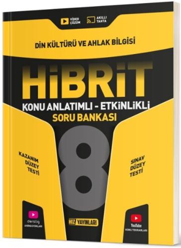 Hız 8. Sınıf Din Kültürü ve Ahlak Bilgisi HİBRİT Konu Anlatımlı Etkinl