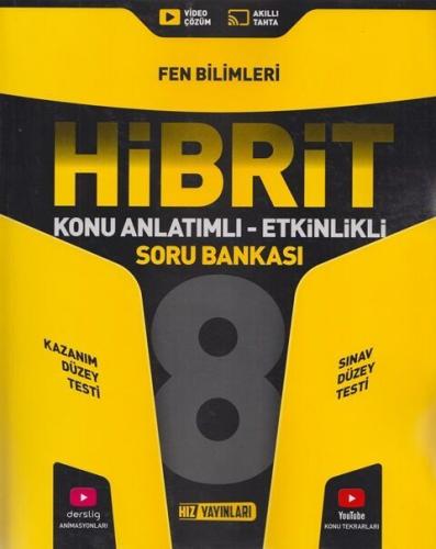 Hız 8. Sınıf Fen Bilimleri HİBRİT Konu Anlatımlı Etkinlikli Soru Banka