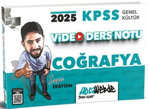 HocaWebde KPSS Coğrafya Video Ders Notu 2025