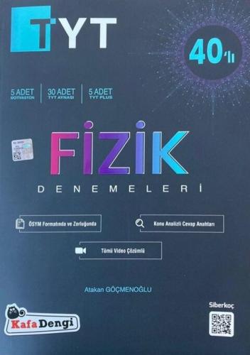 Kafadengi TYT Fizik 40 Deneme