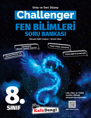 Kafadengi 8. Sınıf Challenger Fen Bilimleri Soru Bankası