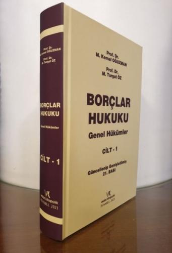 Borçlar Hukuku Genel Hükümler Cilt 1 21.BASKI 2023