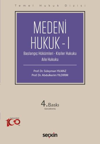 Medeni Hukuk 1