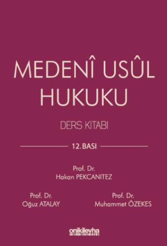 Medeni Usul Hukuku Ders Kitabı Ciltli 12.BASKI