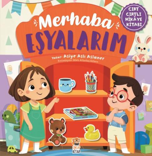 Merhaba Eşyalarım Cırt Cırtlı Hikaye Kitabı