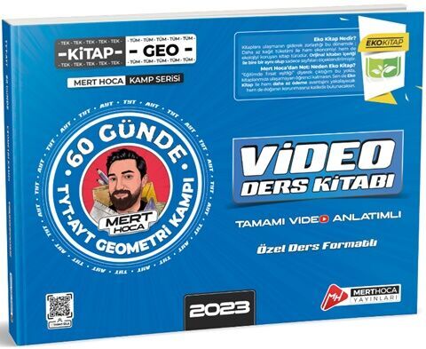 Mert Hoca TYT AYT Geometri 60 Günde Kampı Video Ders Kitabı EKO 2023