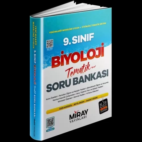 Miray 9. Sınıf Biyoloji Tematik Konu Özetli Soru Bankası 2025