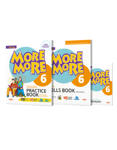 Kurmay More More 6. Sınıf Englısh Practice Book Set