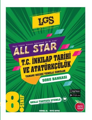 Newton 8. Sınıf All Star T.C İnkılap Tarihi ve Atatürkçülük Soru Banka