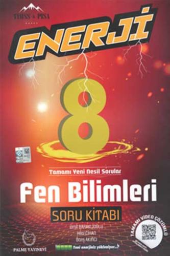 Palme 8. Sınıf Fen Bilimleri Enerji Soru Kitabı
