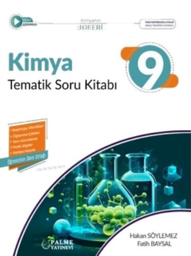 Palme 9. Sınıf Kimya Tematik Soru Kitabı