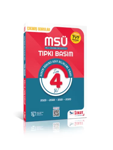 Sınav MSÜ Tıpkı Basım Son 4 Yıl Çıkmış Çözümlü Sorular