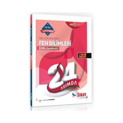 Sınav 8. Sınıf LGS Fen Bilimleri 24 Adımda Özel Konu Anlatımlı Soru Ba