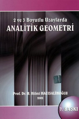 2 ve 3 Boyutlu Uzaylarda Analitik Geometri