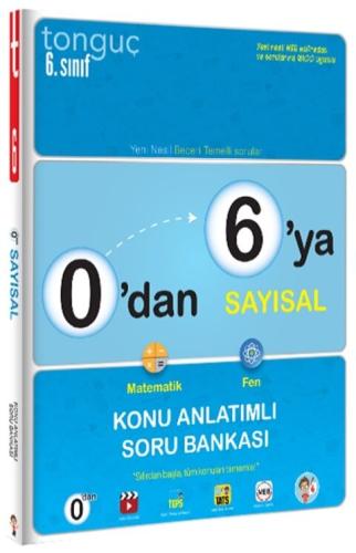 Tonguç Akademi 0`dan 6`ya Sayısal Konu Anlatımlı Soru Bankası