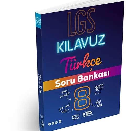 Koray Varol 8. Sınıf Kılavuz Türkçe Soru Bankası 2025