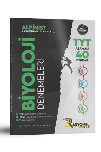 Rasyonel TYT Biyoloji Alpinist 40 Deneme