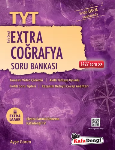 Kafadengi TYT Coğrafya Extra Soru Bankası