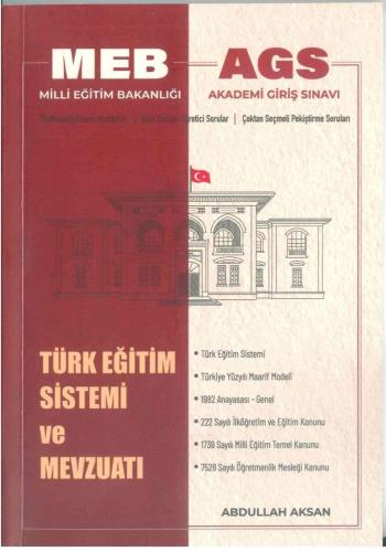 Türk Eğitim Sistemi Ve Mevzuatı 2025