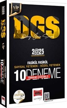 Yargı DGS Vip Tamamı Çözümlü Sayısal Sözel Yetenek Fasikül Fasikül 10 