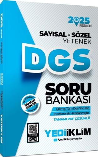 Yediiklim DGS Prestij Serisi Sayısal Sözel Yetenek Tamamı PDF Çözümlü 