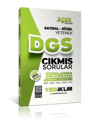 Yediiklim DGS Sayısal Sözel Yetenek Tamamı Çözümlü Konularına Göre Çık